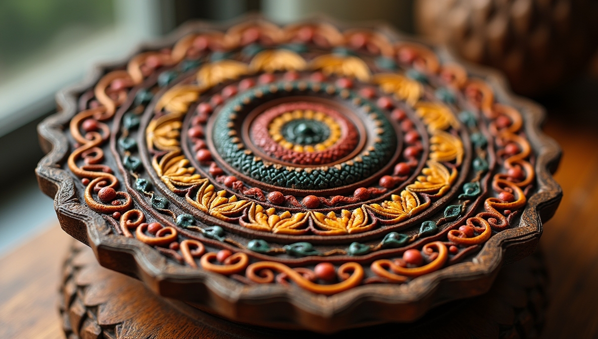 Handgjord dekorationsprodukt